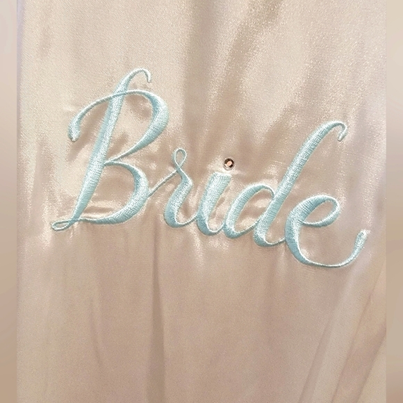 Silk Bride Robe - Picture 2 of 3